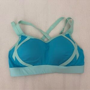 bcg Turquoise/Light Aqua Padded Sports Bra